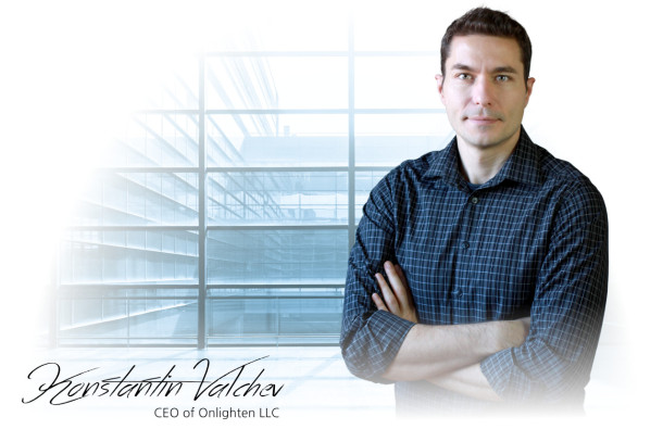 Konstantin Valchev CEO of Onlighten